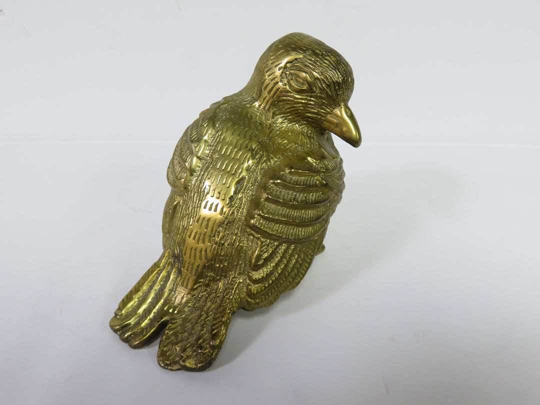 Brass Bird Figurine