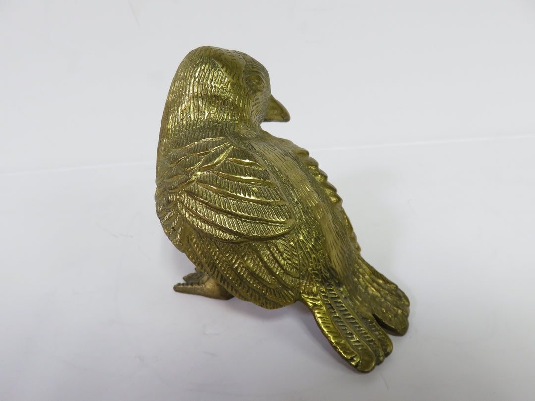 Brass Bird Figurine