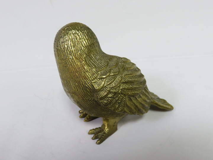Brass Bird Figurine