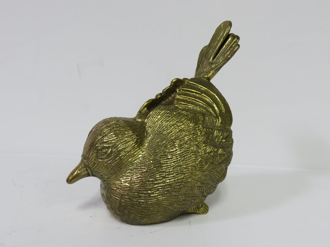 Brass Bird Figurine
