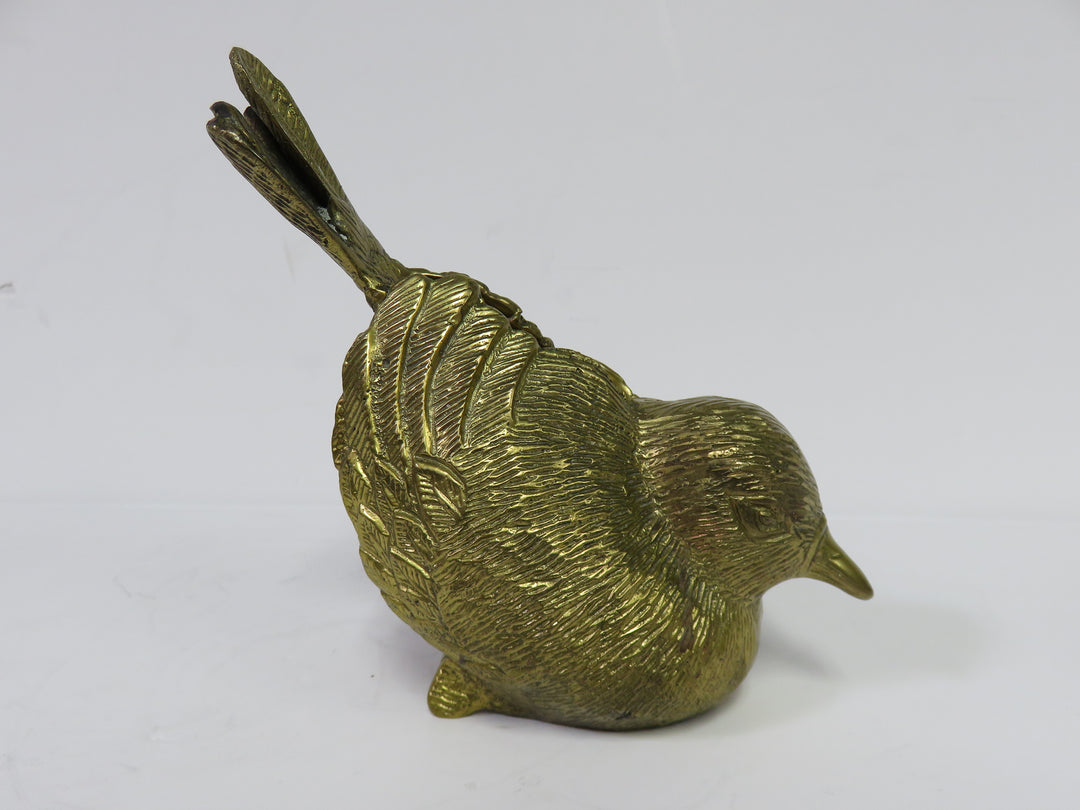 Brass Bird Figurine