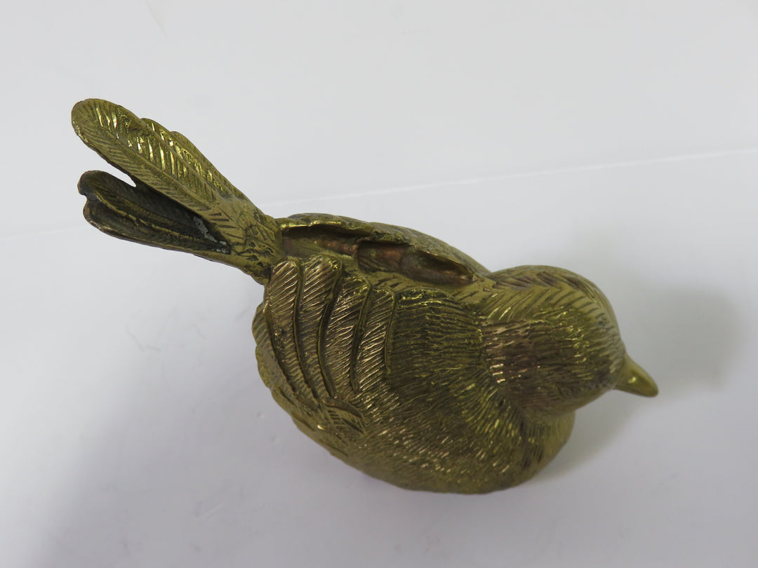 Brass Bird Figurine