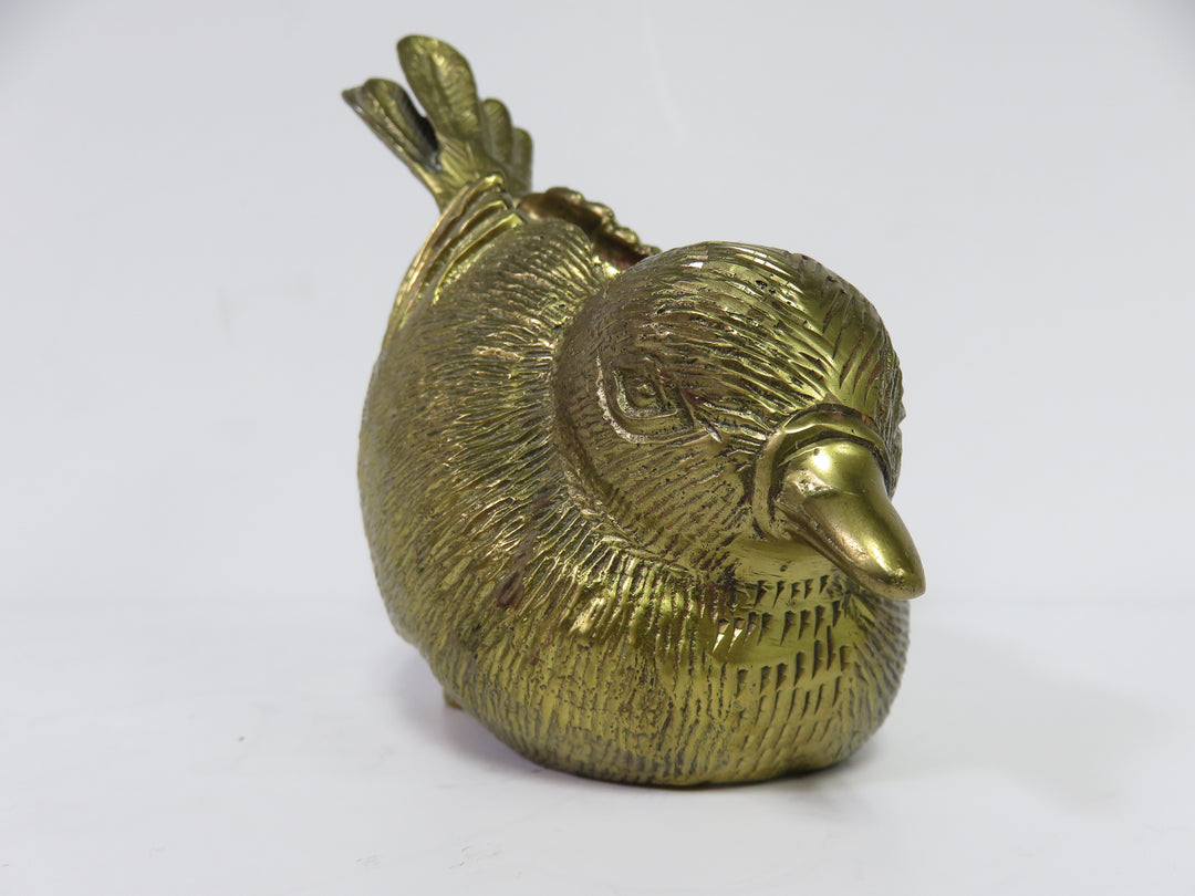 Brass Bird Figurine