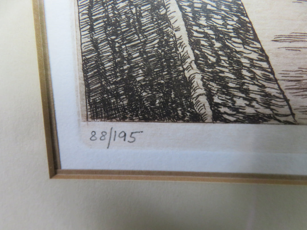 Pontevecchio Etching