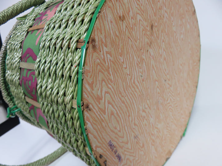 Vintage Round Sewing Basket