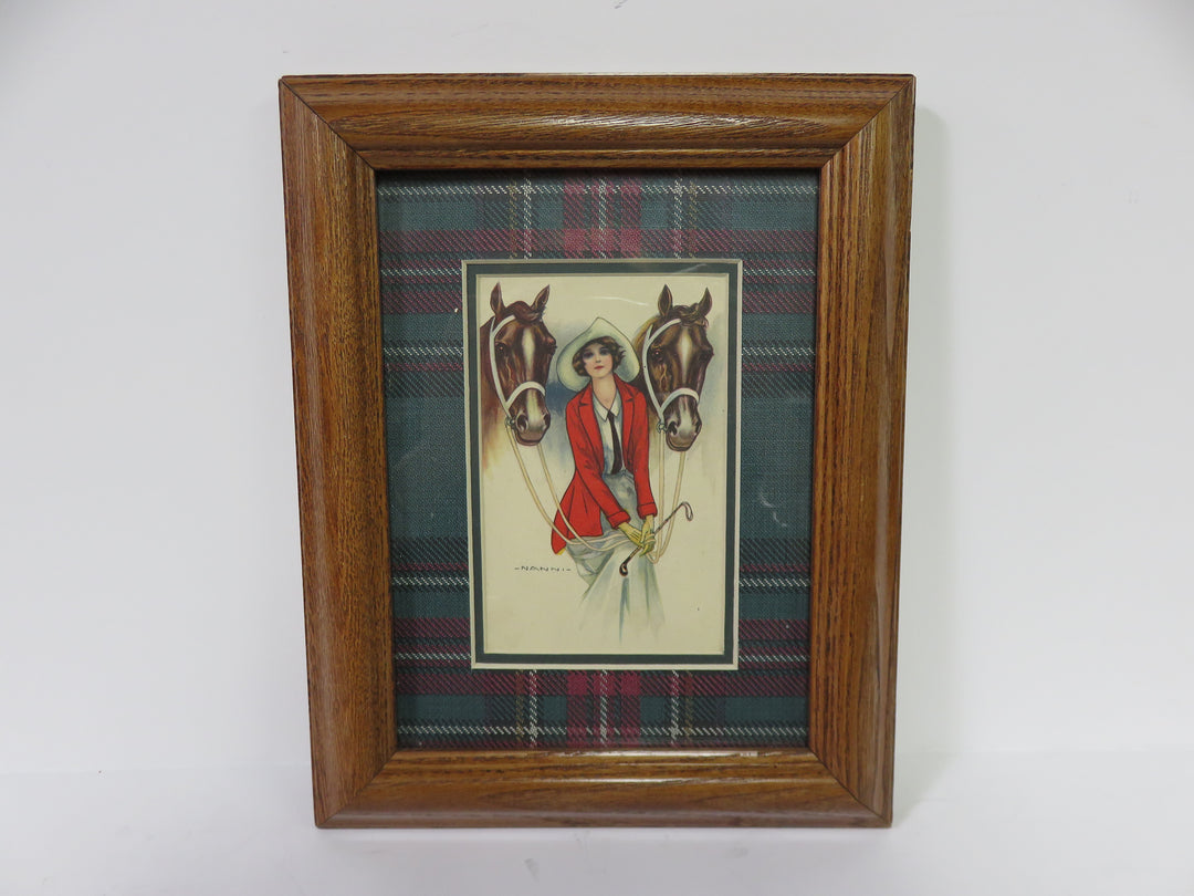 Vintage Equestrian Print