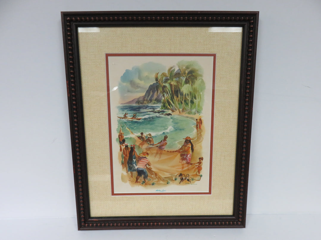 Matsen Lines Cruise Ship Menu Cover Print