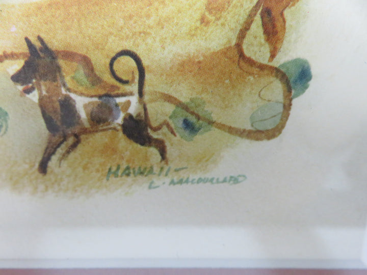 Matsen Lines Cruise Ship Menu Cover Print