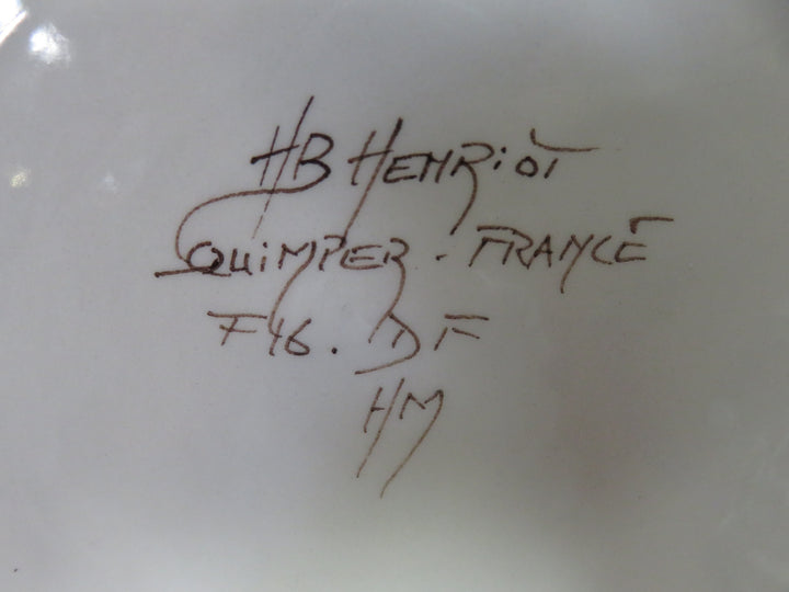 Henriot Quimper Platter