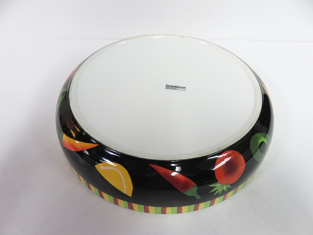 Crate & Barrel Chip Bowl Set