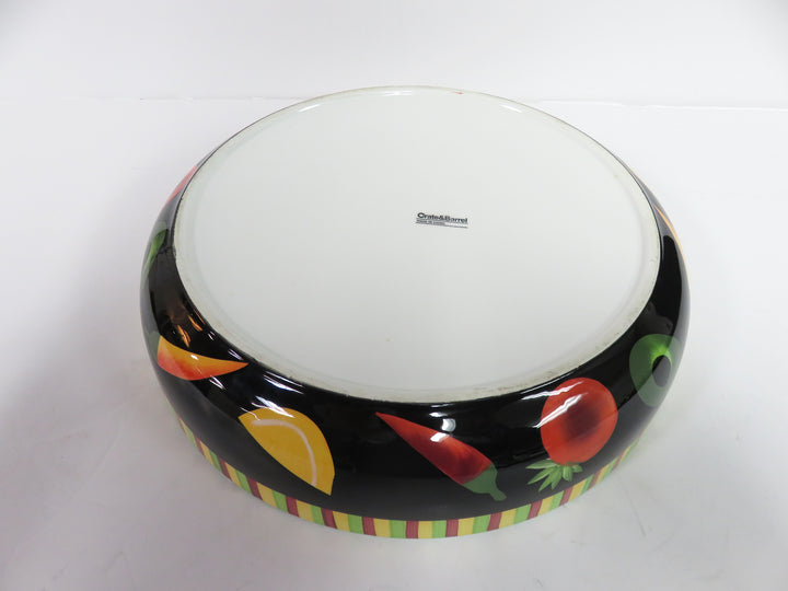 Crate & Barrel Chip Bowl Set