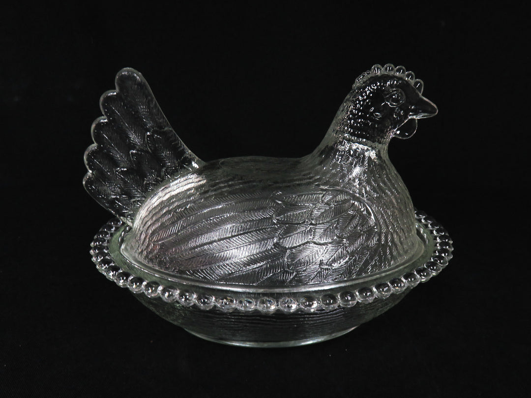 Indiana Glass Hen Dish
