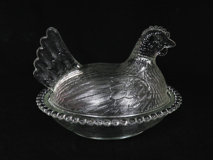 Indiana Glass Hen Dish
