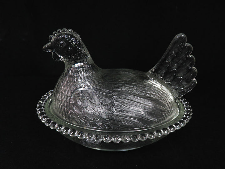 Indiana Glass Hen Dish