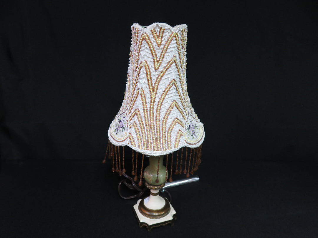 Victorian Handcrafted Lamp and Shade