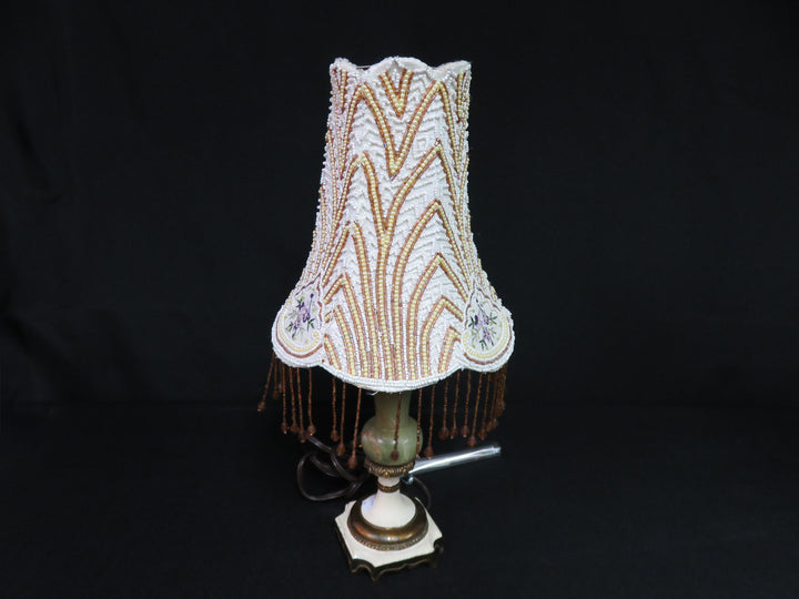 Victorian Handcrafted Lamp and Shade