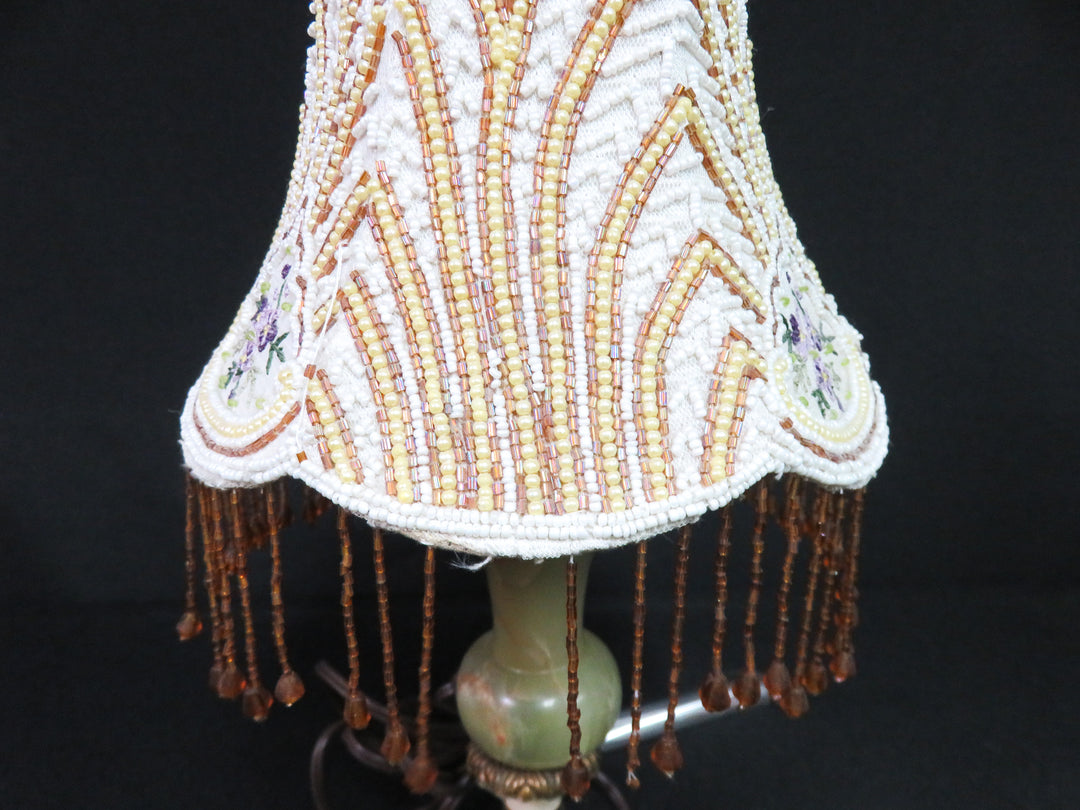 Victorian Handcrafted Lamp and Shade
