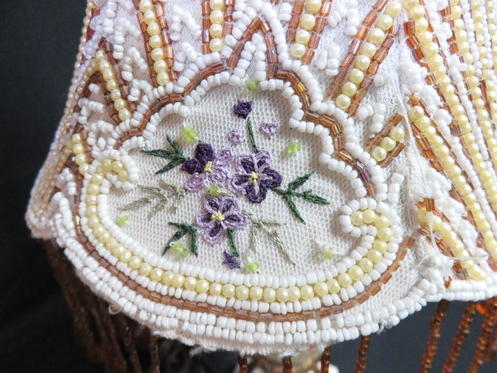 Victorian Handcrafted Lamp and Shade