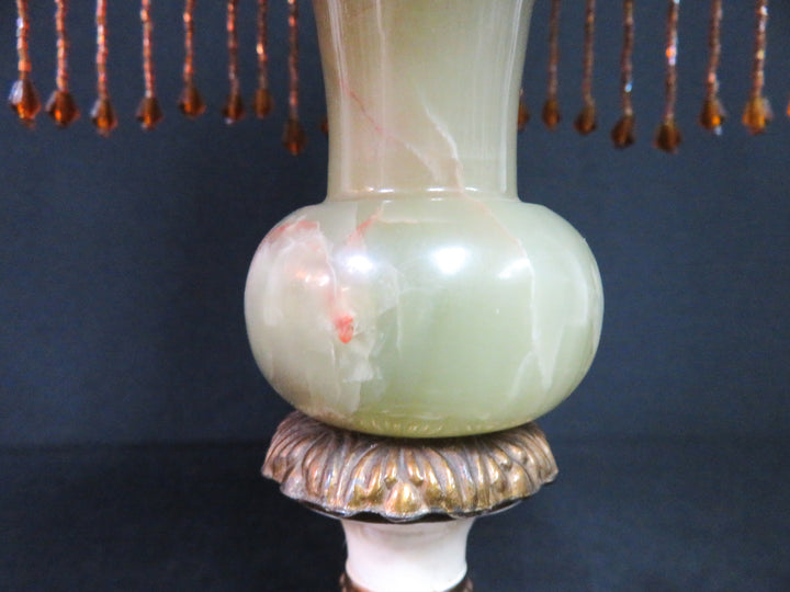Victorian Handcrafted Lamp and Shade