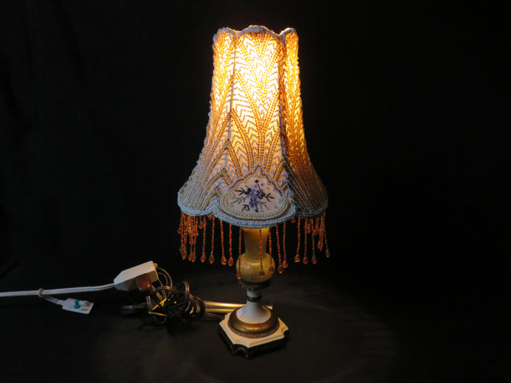 Victorian Handcrafted Lamp and Shade