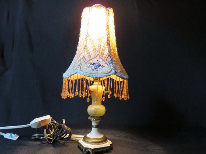 Victorian Handcrafted Lamp and Shade