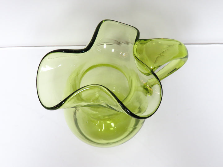Blown Glass Pitcher
