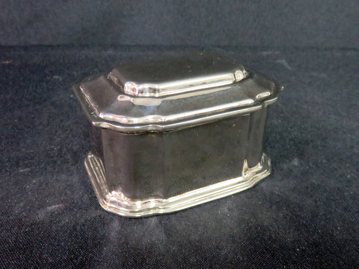 Silver Plated Trinket Box
