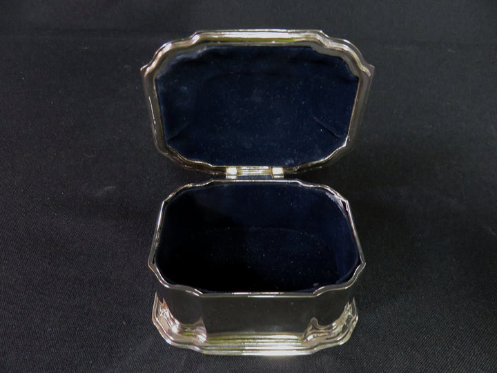 Silver Plated Trinket Box
