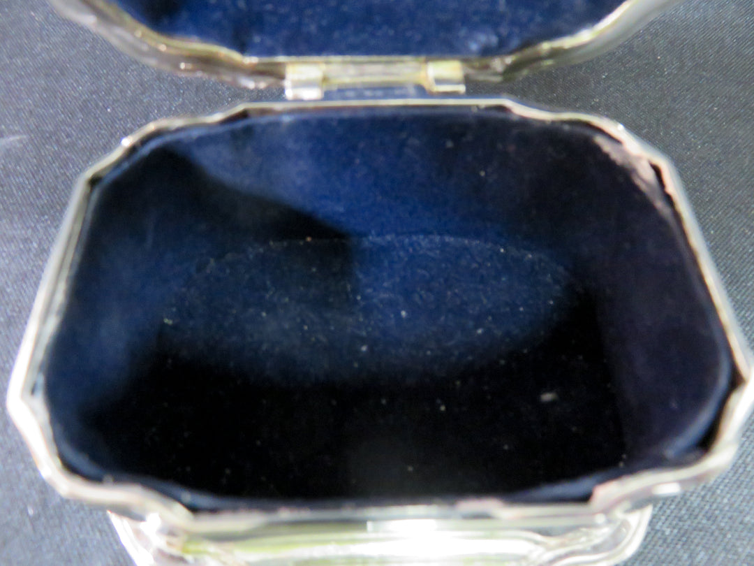 Silver Plated Trinket Box