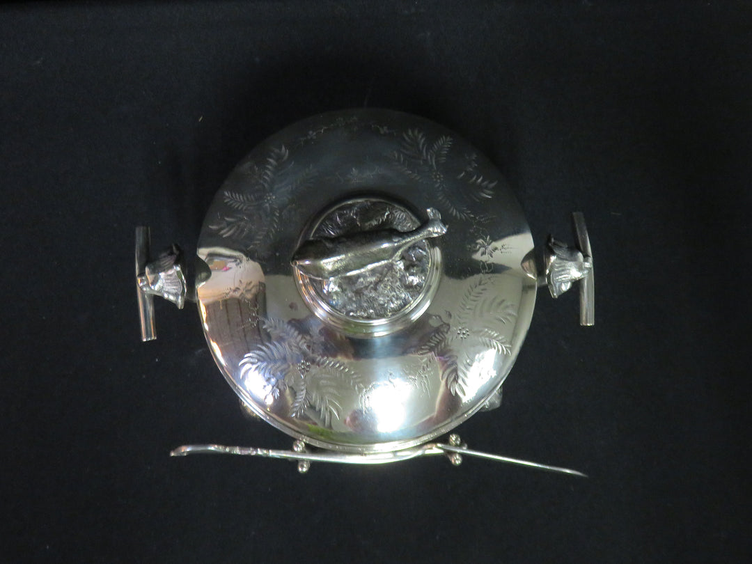 Meriden B. Company Antique Butter Dish