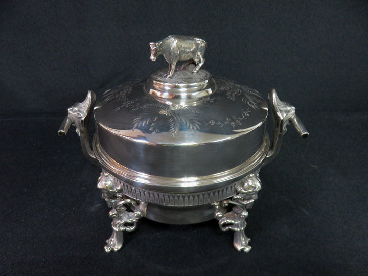Meriden B. Company Antique Butter Dish