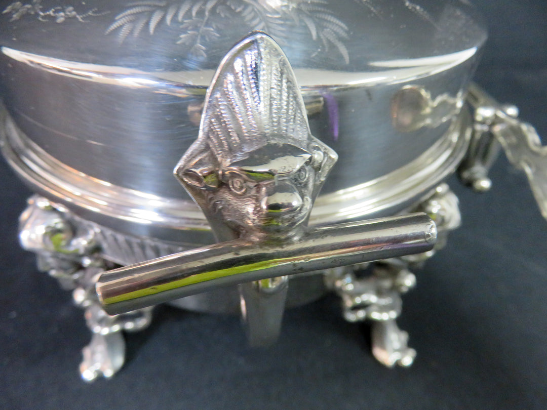 Meriden B. Company Antique Butter Dish