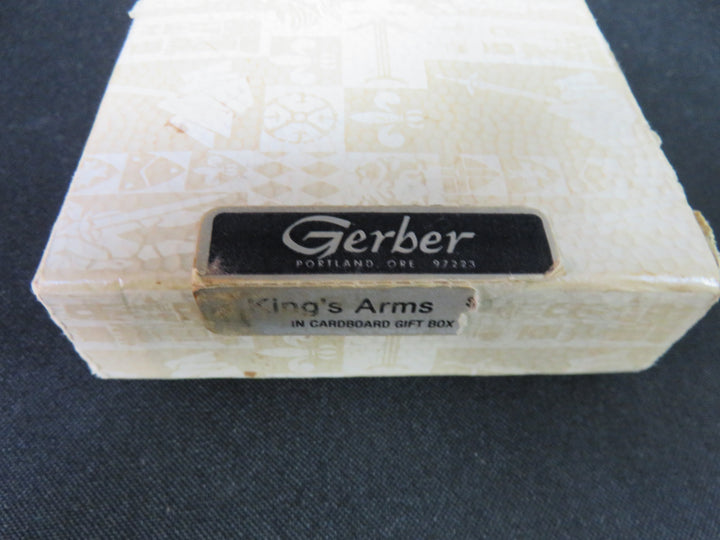 Vintage Gerber Carving Set