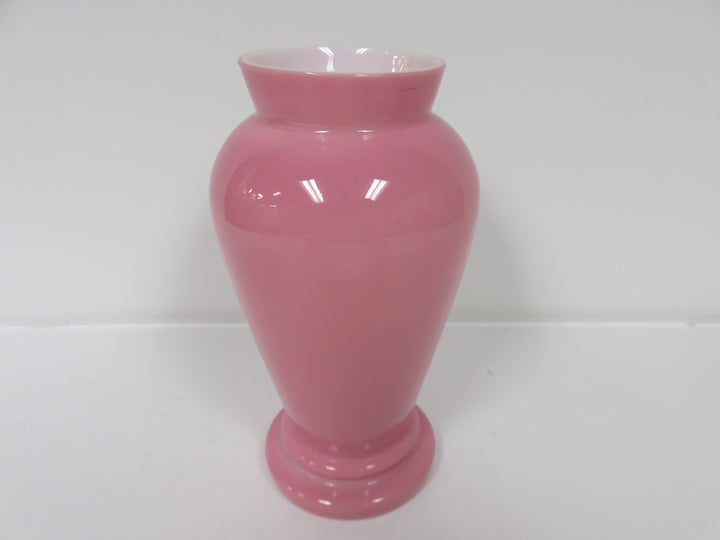 Hand Painted Opaline Vase