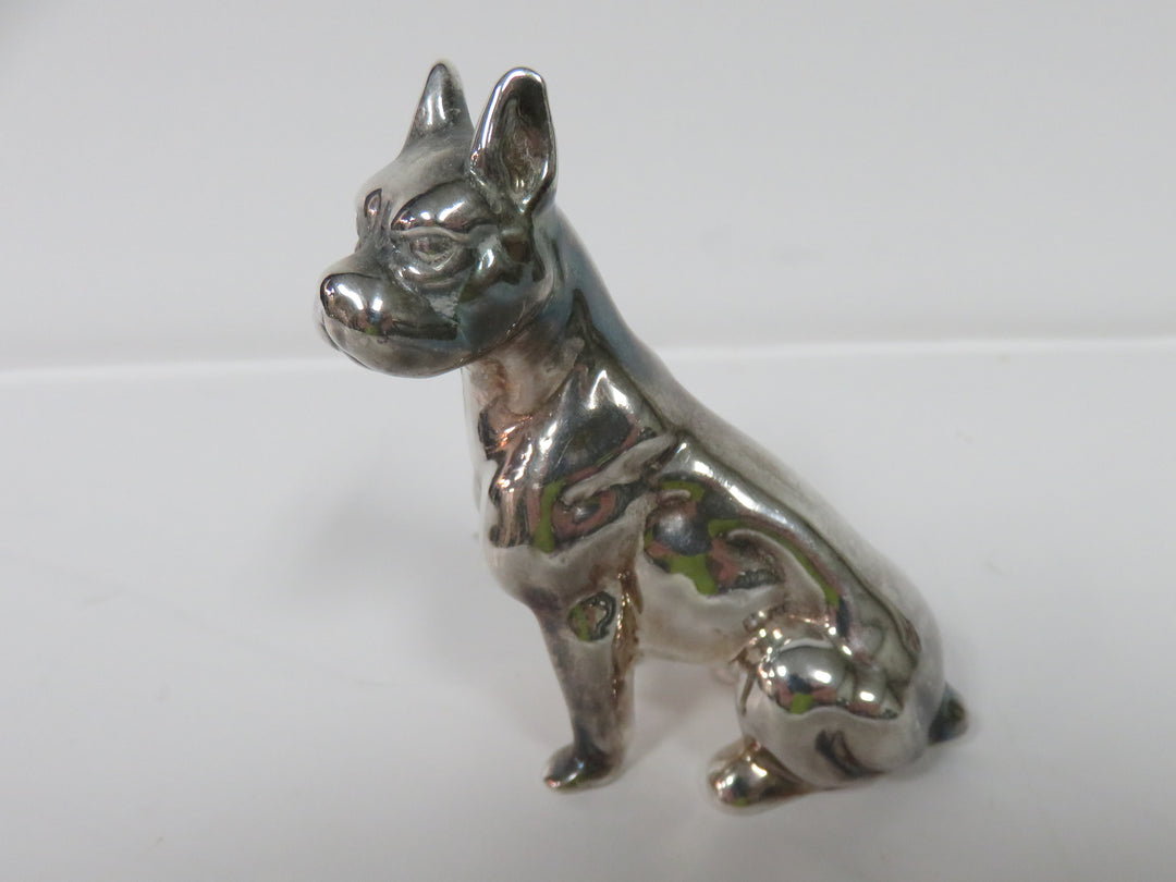 Sterling Silver Dog Figurine