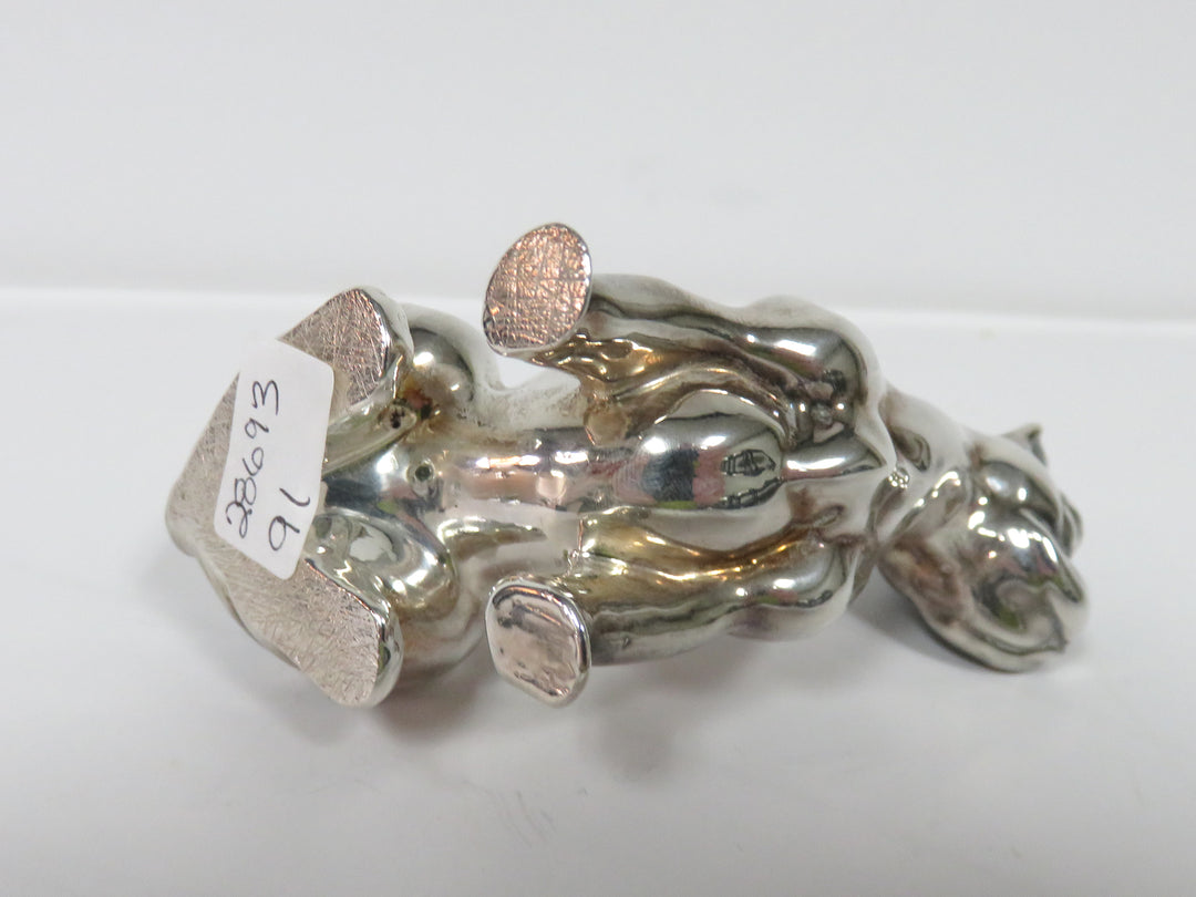Sterling Silver Dog Figurine