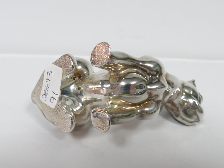 Sterling Silver Dog Figurine