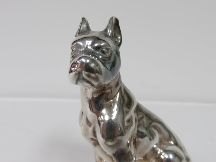 Sterling Silver Dog Figurine