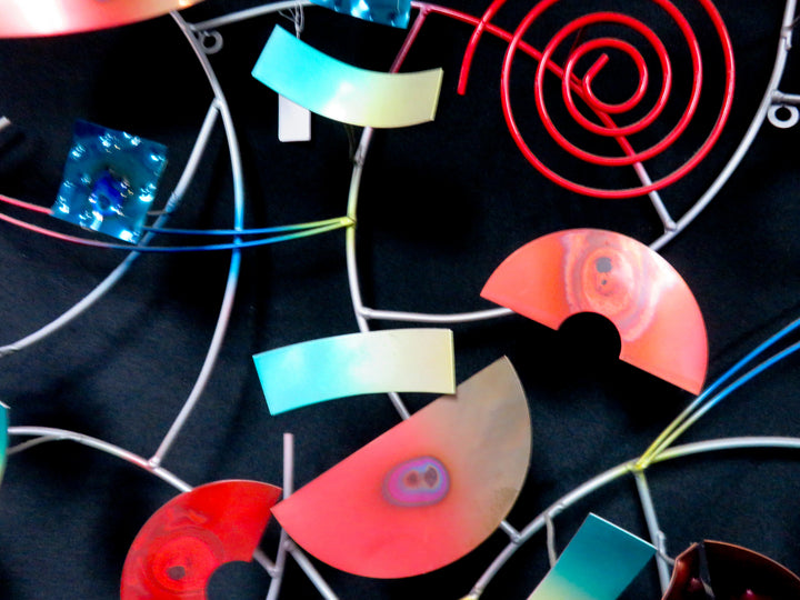 Colorful Metal Wall Art