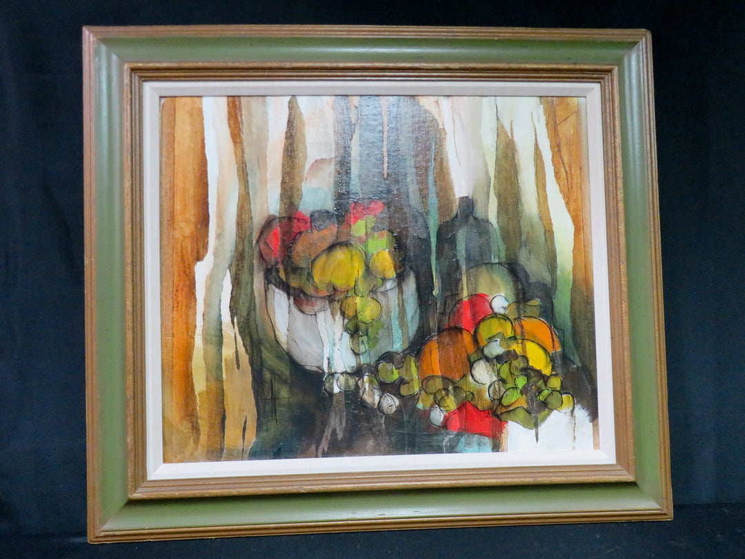 MCM Expressionist Still Life Original Oil