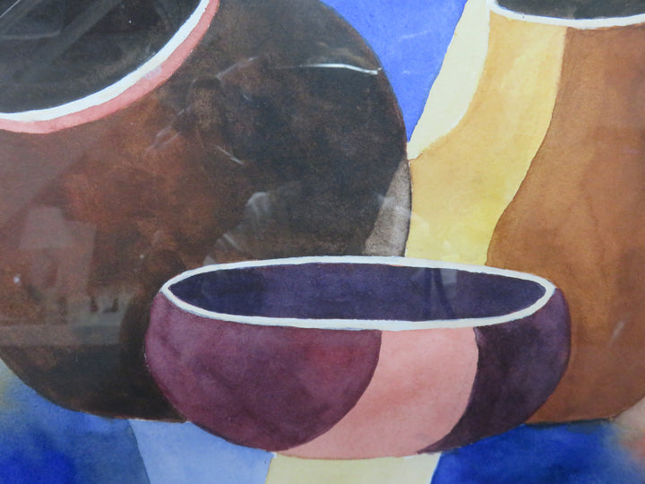"Colorful Pots" by Don Bowsher