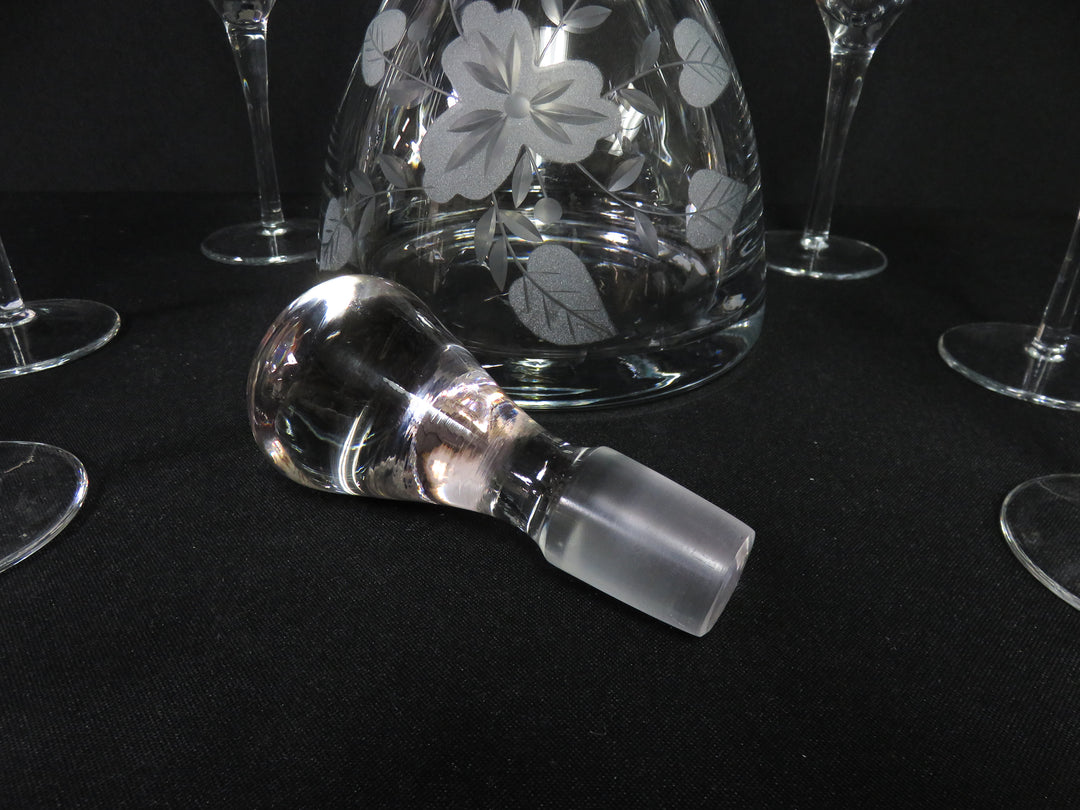 Decanter and Glasses