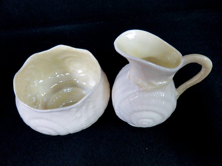 Belleek Cream & Sugar