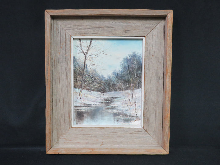 Winter Scene Original Painting