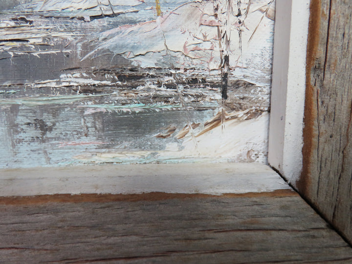 Winter Scene Original Painting
