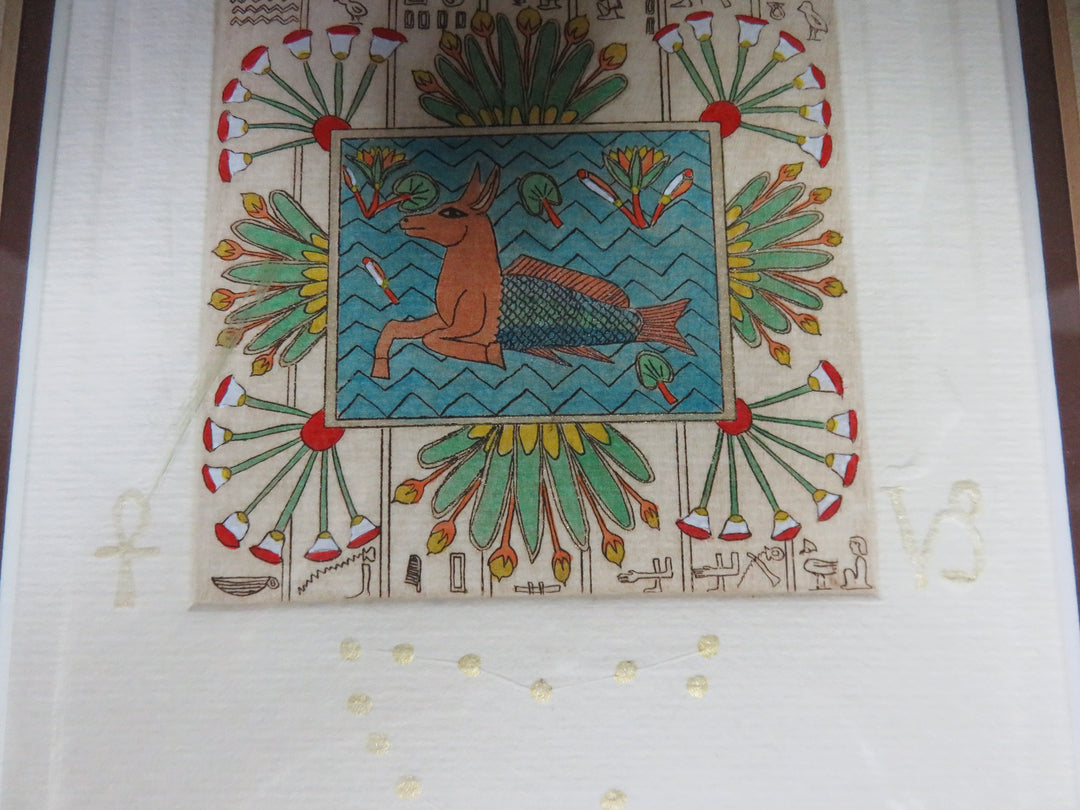 Hand Colored Etching