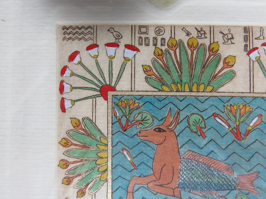 Hand Colored Etching