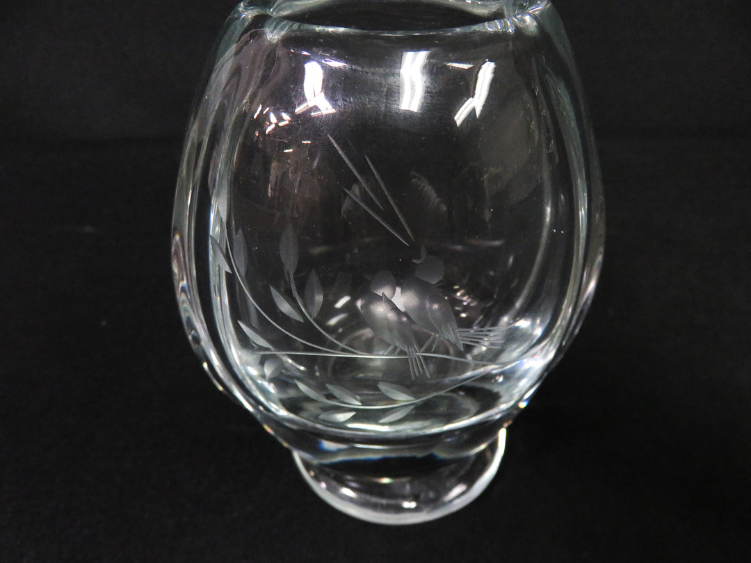 Vintage Songbird Vase