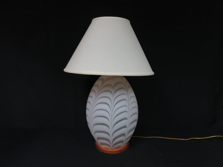 Murano Style Table Lamp