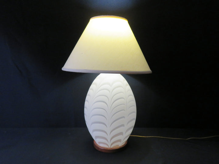 Murano Style Table Lamp
